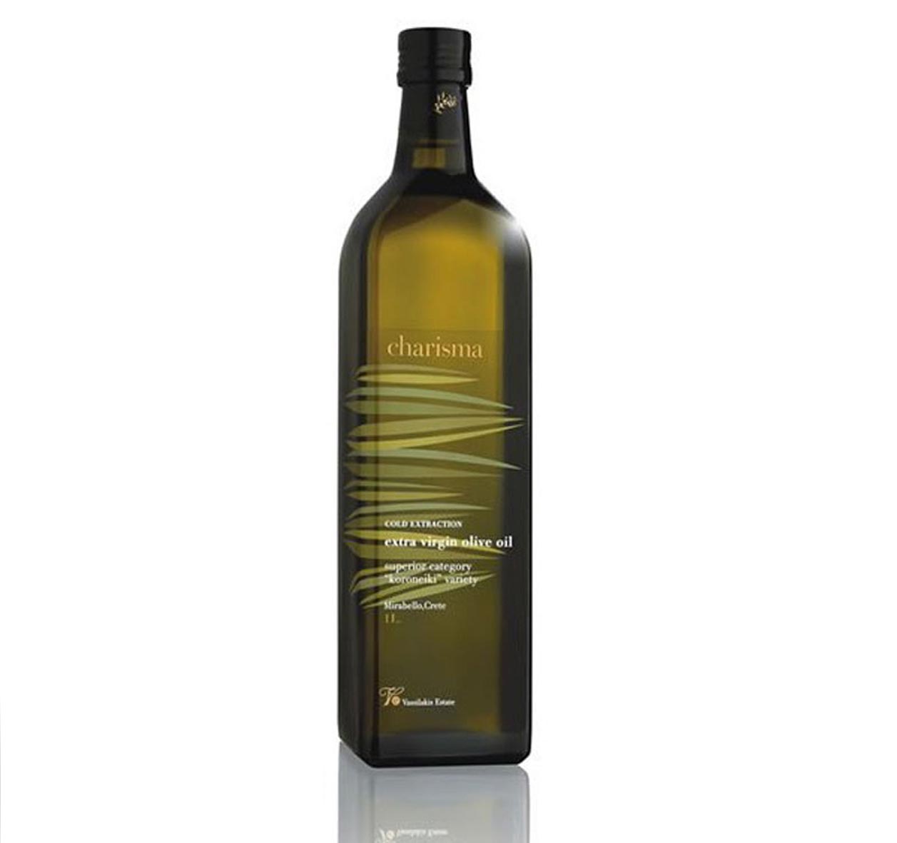 Charisma Greek Extra Virgin Olive Oil by Vassilakis Estate 1 Liter ...